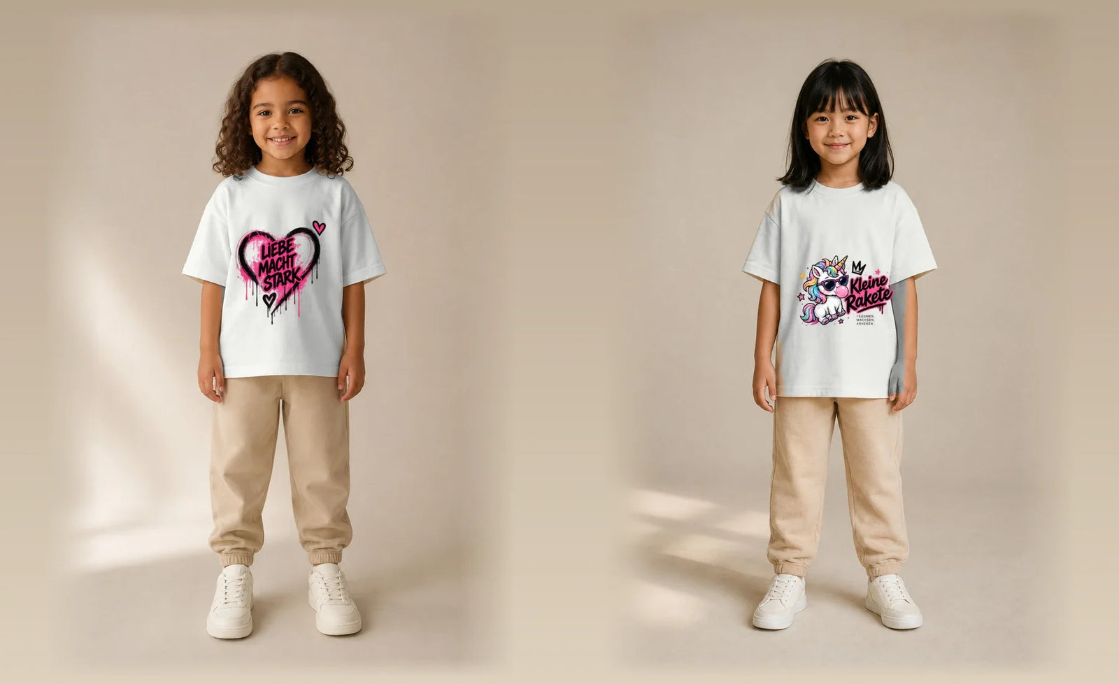 T-Shirts für Mädchen – Streetwear für kleine Persönlichkeiten