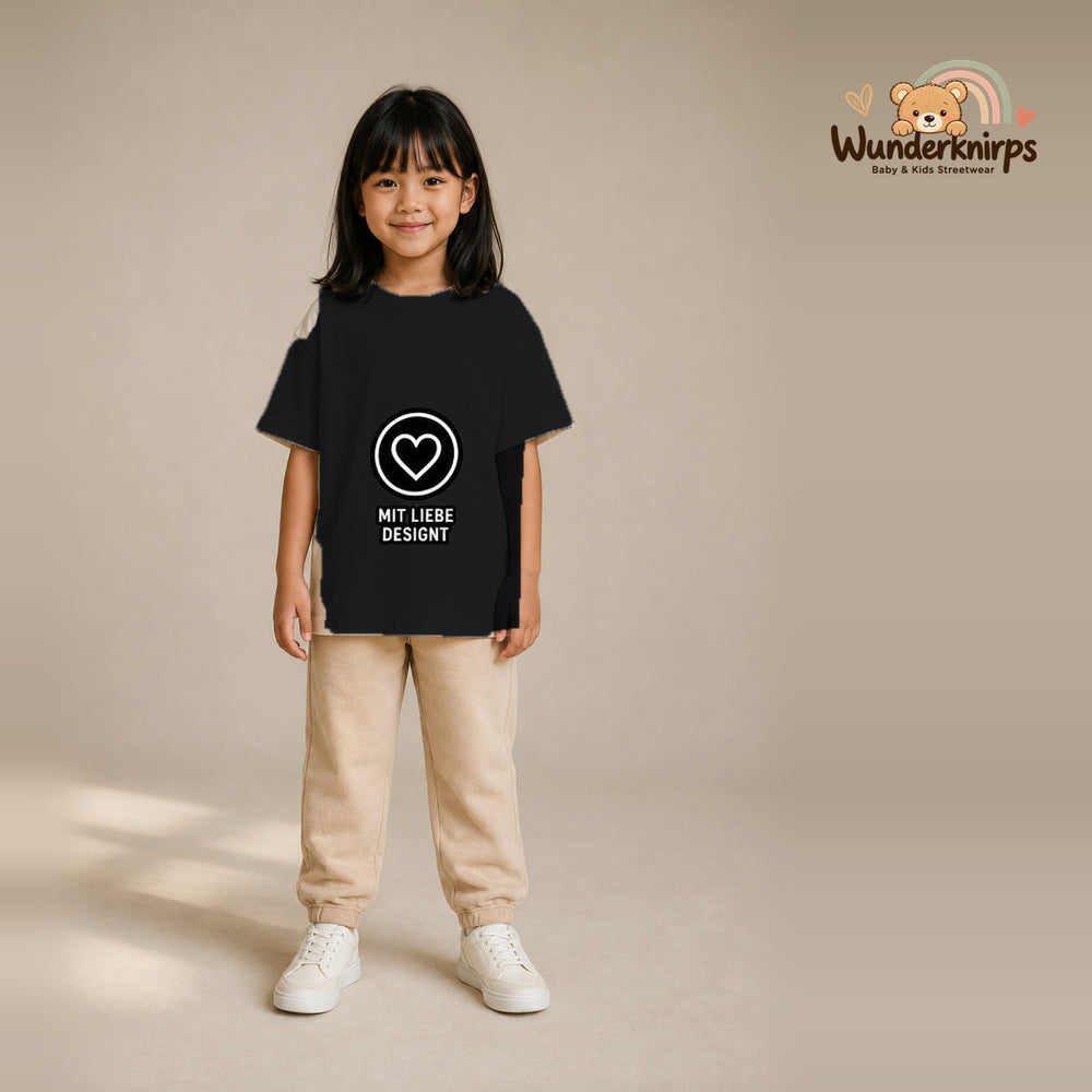 Mit Liebe designt – T-Shirt für Mädchen