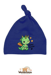 Knotenmütze Babybugz BZ15 in Marineblau mit Motiv Kleiner Drache